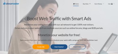 alexamaster traffic exchange website
